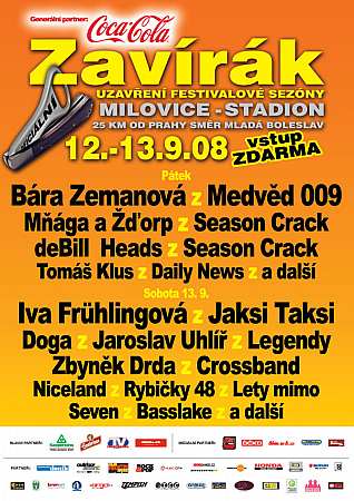 Zavírák ukončí festivalové léto